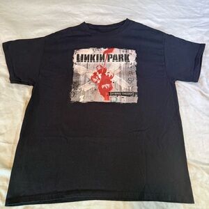 LINKIN PARK Hybrid Theory Black Graphic T-Shirt